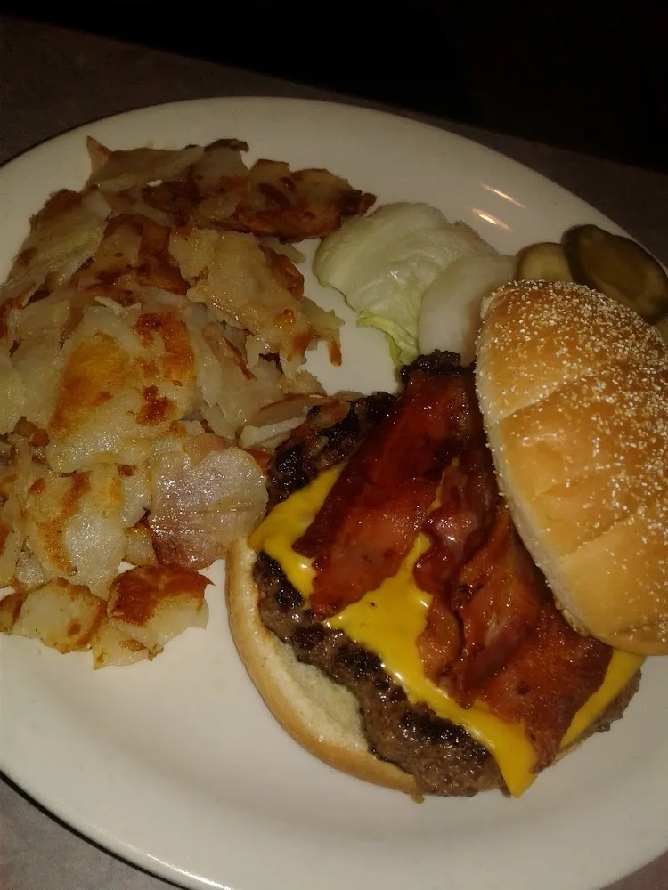 English Bacon Burger